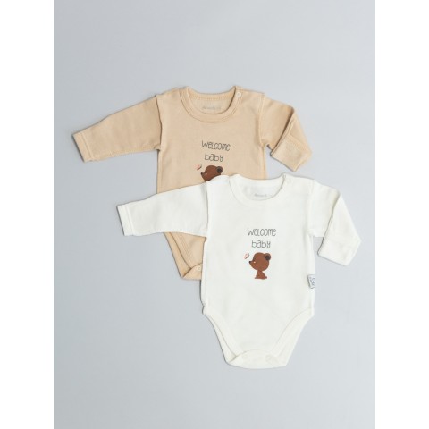 БОДИ Welcome baby (футер) КЛ.290.116.0.307.055
